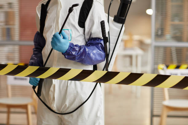 Professional Hoarding Cleanup technician working in Sultana, CA